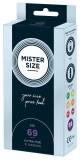Prezervative MISTER SIZE 69mm, 10 bucati, Latex natural, Ultra-subtire
