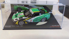 macheta chevrolet corvette c5r 2007 - ixo, 1/43, noua. foto