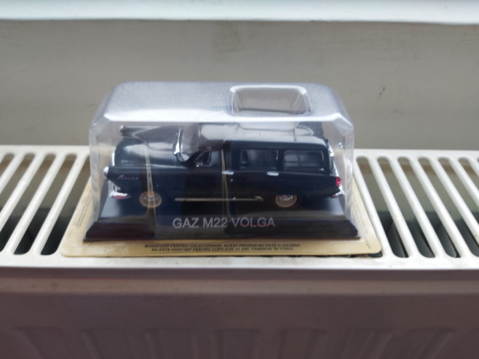 De Agostini - GAZ M22 VOLGA - Sigilata, cu revista - Scara 1:43