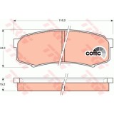 Placute frana Lexus Rx, 2000-2003, Lexus Land Cruiser, 2002-2010, Land Cruiser 150, 2009-, Land Cruiser 80, 1990-1998, Land Cruiser 90, 1995, TRW