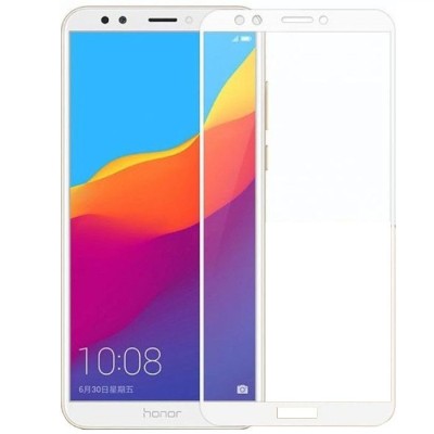 Folie de Sticla 5D Full Glue HUAWEI Y7 2018 \ Y7 Prime 2018 (Alb) ATX foto