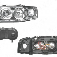 Far Audi A3 (8l), 01.2000-04.2003, fata, Stanga, H1+H7+PY21W+W5W; manual/electric; fara motoras, DEPO