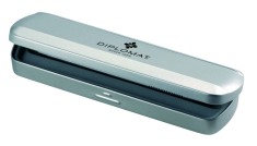 Etui Metalic, Pentru 1 Instrument De Scris, Diplomat Traveller foto