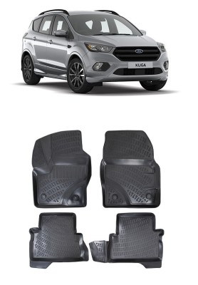 Set Covorase Auto Cauciuc Ford Kuga II (C520) 2012-2019 foto