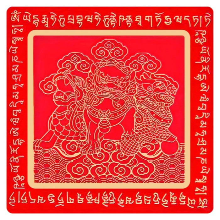 Abtibild sticker cu scutulul celor trei gardieni celesti