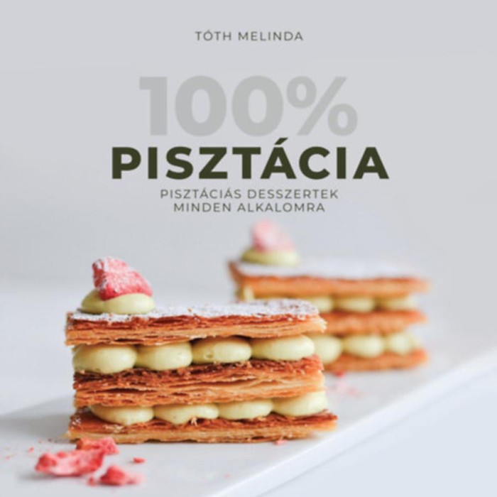 100% Piszt&aacute;cia - Piszt&aacute;ci&aacute;s desszertek minden alkalomra - T&oacute;th Melinda
