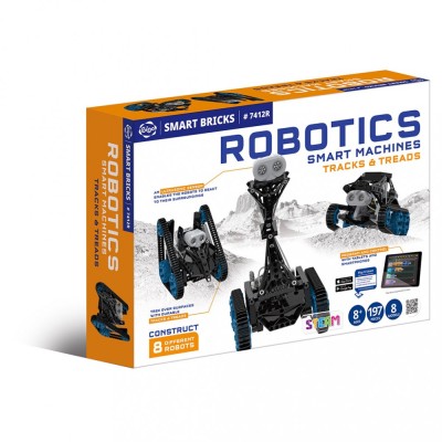 Kit STEM Robotica - Masini inteligente de construit, Gigo Toys foto