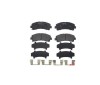 Placute frana Isuzu D-Max (8dh), 05.2002-06.2012, Motorizare 2.5 Ditd, SRLine