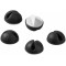 Ghidaj cablu pentru birou 5buc/set negru Goobay