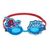 Ochelari de &icirc;not pentru copii, din silicon, albastru, model Spiderman, 3+ ani, CMCLASS