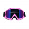 Ochelari unisex ski, snowboard, rama roz - lentila multicolora, O1ROM