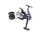 Mulineta Crap/Somn Diamant Alb CY70, Tambur Aluminiu+Grafit, Frana Spate, 4 Rulmenti, 4.1:1
