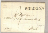 Italy 1842 Postal History Rare Letter Bologna to Forli D.215
