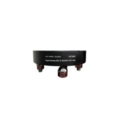 Distantier jante auto 5x114,3 30mm Negru prindere dubla cu piulite M12x1,5 67,1-66,1 Cod: DST3020 Automotive TrustedCars