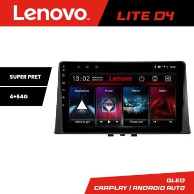 Navigatie Citroen Berlingo 2019-2021 Lenovo Kit-berlingo18 4+64 GB Android Waze USB Navigatie Internet Youtube Radio v2 CarStore Technology foto