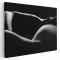Tablou canvas nud femeie solduri alb negru 1146 Tablou canvas pe panza CU RAMA 70x100 cm