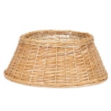 Protectie suport brad Craciun din impletitura, 58x24 cm, maro deschis Household NewTrend