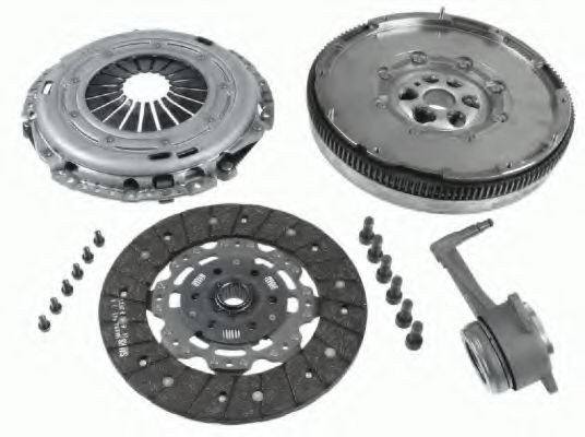 Set ambreiaj AUDI A3 (8P1) (2003 - 2012) SACHS 2290 601 009