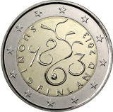 FINLANDA moneda 2 euro comemorativa 2013 - UNC, Europa, Cupru-Nichel