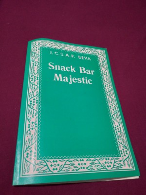 MENIU I.C.S.A.P.DEVA SNACK BAR MAJESTIC PERIOADA COMUNISTA foto