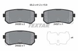 Set placute frana disc Hyundai Accent III; Kia Rio II, Sportage II Motor 1.4, 1.4 16V, 1.4 GL, 1.5 CRDi, 1.5 CRDi GLS, 1.6 16V, 1.6 Cvvt, 1.6 GLS,