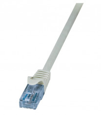Cablu U/UTP Logilink EconLine Patchcord Cat 6A 10GE Home 5 m Gri foto