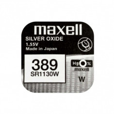 Baterie ceas Maxell SR1130W V389 AG10 1.55V oxid de argint 1buc