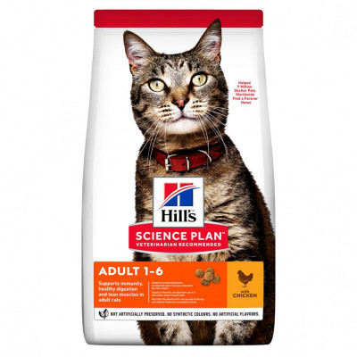 Hill&amp;amp;#039;s Science Plan Feline Adult Chicken 10 kg foto