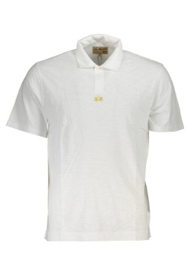 La Martina Tricou polo barbati, cu mini logo brodat pe centru, Regular Fit, Alb, S foto