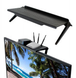 Suport pliabil de depozitare pentru TV sau Monitoare LCD, Maxim 4 Kg, Negru, Altele