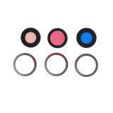Geam Camera Spate cu Rama Bej Apple iPhone 15 Pro Max TITANIUM Bulk