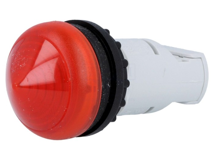 Lumină de control roșie 22mm IP67