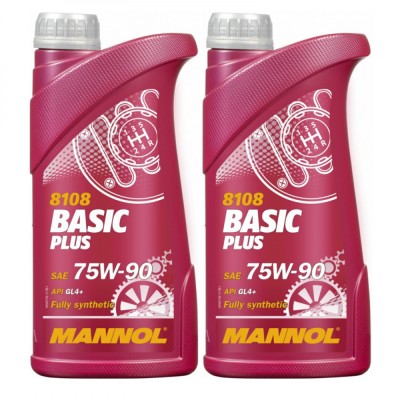 Pachet 2 litri Ulei transmisie manuala Mannol Basic Plus 75W90 foto
