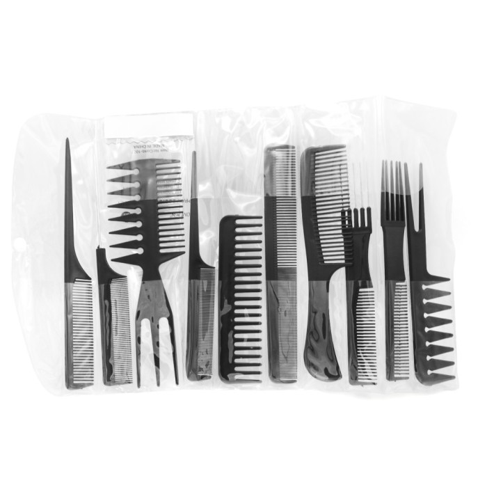 Set de pieptene 10 bucăți.
