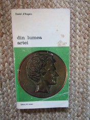 DAVID A'ANGERS - DIN LUMEA ARTEI {BIBLIOTECA DE ARTA}