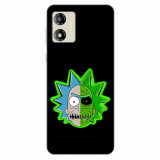 Husa compatibila cu Motorola Moto E13 Silicon Gel Tpu Model Rick And Morty Alien