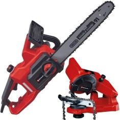 Einhell GC-EC 1935 + GC-CS 85 E - Drujba electrica 1900 W 35 cm 15.5 m/s + Masina de ascutit lanturi 85 W 108x23x3.2 mm