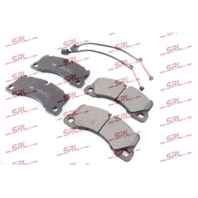 Placute frana Porsche Cayenne (92a), Cayenne (9pa), Macan (95b), Panamera (970); Vw Touareg (7la, Touareg (7p5, Touareg Van (7p5), punte fata, pregat foto