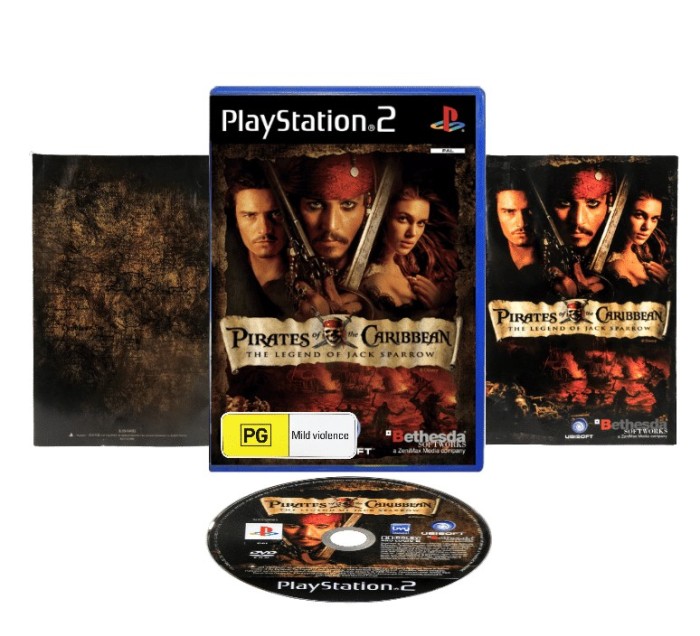 Joc PS2 Pirates of The Caribbean The Legend of Jack Sparrow - PlayStation 2 de colectie retro