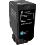 Toner Lexmark 74C2HCE cyan