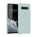 Husa pentru Samsung Galaxy S10, Silicon, Verde, 47732.200, Carcasa, Kwmobile