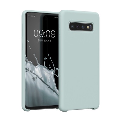 Husa pentru Samsung Galaxy S10, Silicon, Verde, 47732.200 foto
