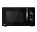 Cuptor cu microunde Toshiba MWP-MM20P(WH), 20L, 700W, 5 Nivele, Decongelare, Design Anti-Oparire, Tava Sticla