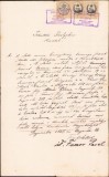 A822 Act, 1887, semnat olograf fruntaș Pavel Fumor din Nerău, județul Timiș