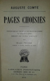 Pages Choisies / Auguste Comte