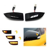 Set 2 Semnalizari Dinamice Oglinzi, pentru Renault Grand Scenic III, Scenic III, Megane MK3, Fluence, Laguna III X91, Latitude
