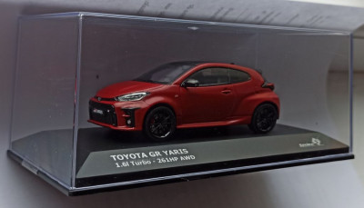 Macheta Toyota Yaris GR 2020 rosu (Yaris MK4 Sport) - Solido 1/43 foto