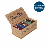 Cutie de lux cu 5 perechi de șosete din bumbac fin cu Tools 35-38