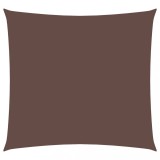Cumpara ieftin Parasolar, maro, 4x4 m, tesatura oxford, patrat