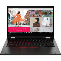 Ultrabook 2 in 1 Lenovo ThinkPad L13 Yoga 13.3 inch FHD Intel Core i5-10210U 8GB DDR4 256GB SSD Intel UHD Graphics Windows 10 Pro Black foto